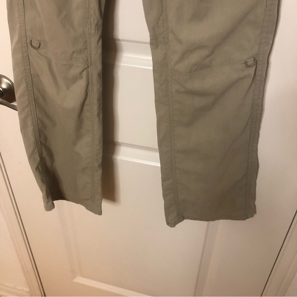 KUHL Spire Tan Roll Up Convertible Pants - wear as Capris or Long Pants Sz: 4 - Picture 3 of 15